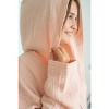 SUSSEXHOME 100% Cotton Muslin Robe – Lightweight Bathrobe for Women and Men - 3 of 4