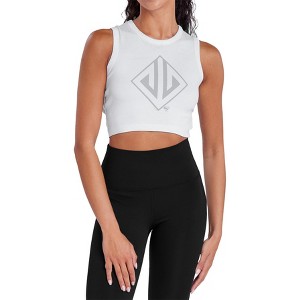 Women's Superman 2025 Justice Gang New Logo Sleeveless Crop Top Tank - 1 of 4