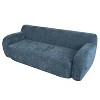Maliang U_Style 81.5" Minimalist Compression Sofa, Curved Design, 3-Seater Casual Sofa for Living Rooms, Bedrooms, Apartments - 3 of 4