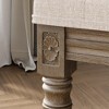 Button-Tufted Entryway Bedroom Dining Bench-Upholstered Bench for Bedroom End of Bed - 2 of 4