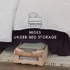 Premium Pleated Dust Ruffle Bed Skirt - Easy Fit - Becky Cameron - 4 of 4