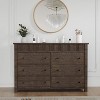 6/7 Drawer Dresser w/ Fluted Design, Wood Chest of Drawers, TV Stand Organizer for Bedroom - 4 of 4