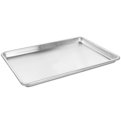 Oster Baker's Glee 13 in. x 9.6 in. Stainless Steel Cookie Sheet and 12 in. Cooling  Rack Bakeware Set in Silver 985118776M - The Home Depot