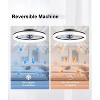 Aoibox 20" Modern Low Profile Ceiling Fan with Light, Remote & APP Control, Stepless Color Change, 6 Speeds, Quiet, Reversible - 4 of 4
