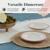 Portmeirion Potter's Brushstroke Salad Plate, Set of 4 - Red - 3 of 4