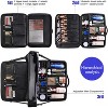 Paaaawaters Extra Large Makeup Case 17 Inch Super Large Capacity Travel Makeup Train Case Professional Makeup Artist Case - 4 of 4