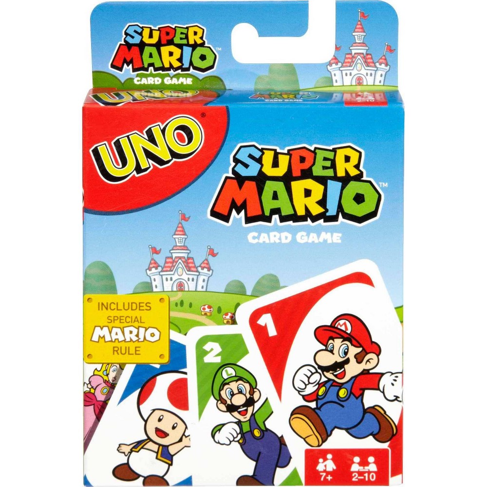 UPC 887961331240 product image for UNO Super Mario Card Game | upcitemdb.com