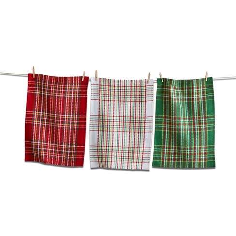 Tagltd Winter White Dishtowel Set Of 3 Dish Cloth For Drying Dishes And  Cooking : Target