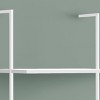INFURNIC Decorative Bookshelf Bookcase Etagere 5 Tier Ladder Etagere Open Storage Shelf Modern Metal Frame, White, 23.75"*12"*72" - 3 of 4