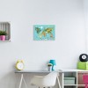 Stupell Industries Country Animals World Map Continents Wildlife Diagram Wall Plaque Art - 3 of 4