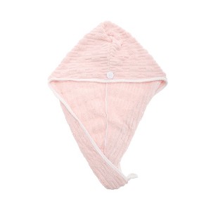 Unique Bargains Water-absorbent Hair Towel 1 Pc - 1 of 3