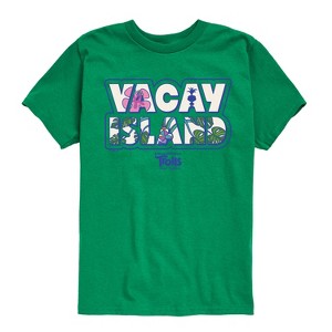 Boys' - Trolls - Vacay Island Short Sleeve Graphic T-Shirt - 1 of 3