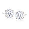 Ross-Simons 6.00 ct. t.w. CZ Jewelry Set: 3 Pairs Of Stud Earrings in Sterling Silver - 4 of 4