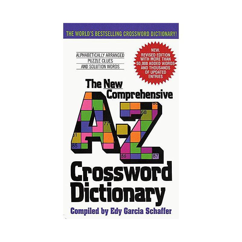 The New Comprehensive A-Z Crossword Dictiona (Revised) (Paperback) by Edy Garcia Schaffer, 1 of 2