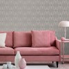 Glitter Diamond Geo Taupe and Rose Gold Wallpaper - 2 of 4