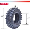 2PCS 26x11-12 TL ATV/UTV Tires, 26x11x12 6 PR Rubber All Terrain Tire, 20mm Tread Depth, 480 LBS Loading Capacity - 2 of 4