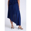 ELOQUII Women's Plus Size Cascading Asym Skirt - 4 of 4