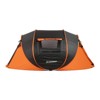 VisioGear Pop-Up Camping Boat Tent, Outdoor Tent for 5-8 Person, Spacious, Water-Resistant, Black&Orange, 110.24"*78.74"*47.24" - 4 of 4