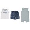 Chick Pea Baby Boy Baby Clothes Layette Set - 2 of 3