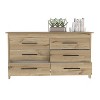 NicBex 6 Drawer Dresser for Bedroom,Modern Style Drawers with Black Pulls,,Dressers for Kids Room,Living Room,Entry and Hallway - 4 of 4