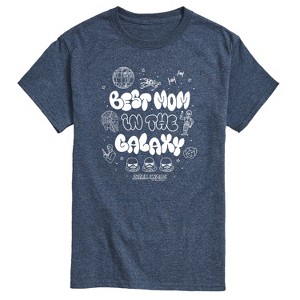 Men's - Star Wars - Best Mom in the Galaxy Short Sleeve Graphic T-Shirt - 1 of 4
