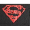 DC Comic Book Superman Red Logo Mens Black Graphic Tee - 2 of 2