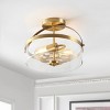 Nensor 2 Light 13" Flush Mount - FLU4051 - Safavieh - 4 of 4