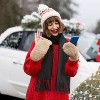 NPolar"USB Heated Winter Scarf – Unisex Soft Neck Wrap with 3 Heat Modes for Outdoor Sports & Cycling"Black - 3 of 4