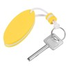 Unique Bargains Fishing Kayaking Water Sports Floating Oval Buoyant Keychains 2 Pcs - 3 of 4