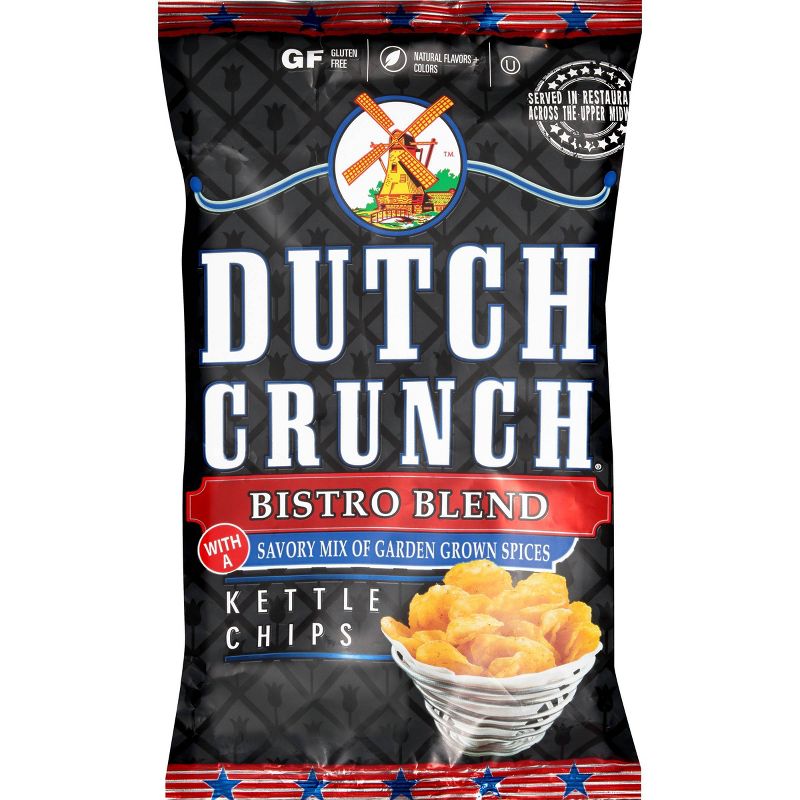 Dutch Crunch Bistro Blend Kettle Potato Chips - 9oz, 1 of 5
