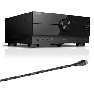Yamaha RX-A4A AVENTAGE 7.2 Channel AV Receiver with Sanus Ultra High Speed 8K 6.56 ft. HDMI 2.1 Cable - 1 of 4