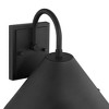 360 Lighting Cartwright 11" High Farmhouse Rustic Outdoor Wall Barn Light Fixture Mount Porch House Exterior Outside Set of 2 Weatherproof Black - 2 of 4