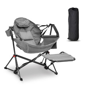 Ainfox Patio Hammock Chair Patio Camping Chair Patio Swing Chair For Indoor Outdoor - 1 of 4