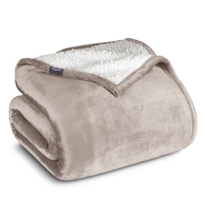 Faux Shearling Fleece Blanket by Bare Home