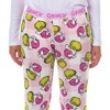 Seven Times Six Dr. Seuss The Grinch Pajamas Women's Pink Santa Lounge Sleep Pants - 3 of 4