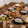 Aoibox Round Braided Placemats for Dining Tables, Natural Woven Heat Resistant Table Mats, Set of 4, Perfect for Indoor and Outdoor Use - 4 of 4
