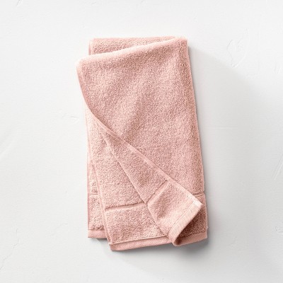 Rose colored bath online towels