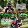 JOYRACER 24V 7Ah Kids Ride-On ATV Quad with Bluetooth, Music, USB & MP3 Port, Electric 4-Wheeler Toys Cars for Outdoor Adventure - 4 of 4