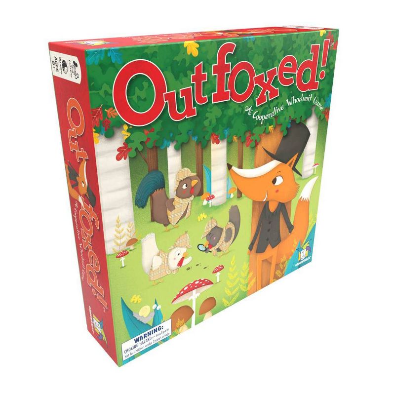 Outfoxed! A Cooperative Whodunit Game, 1 of 5