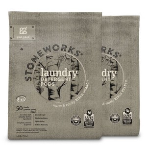 Grab Green Stoneworks Laundry Detergent Pods, Birch Branch Scent - 1 of 4