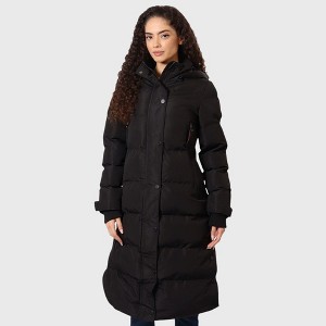 Canada Weather Gear Women's Quilted Maxi Parka Jacket - 1 of 3