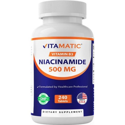 Niacinamide 500 mg - 240 Tablets