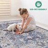 Kumasinova Trendy Stain-Resistant Area Rug – Non-Shedding Living Room Rug, Medallion Rugs for Living Room, Kid & Pet-Friendly, Boho Washable Rugs - 3 of 4