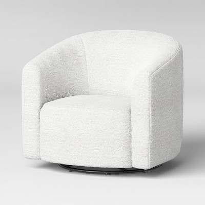 White fuzzy 2024 chair target