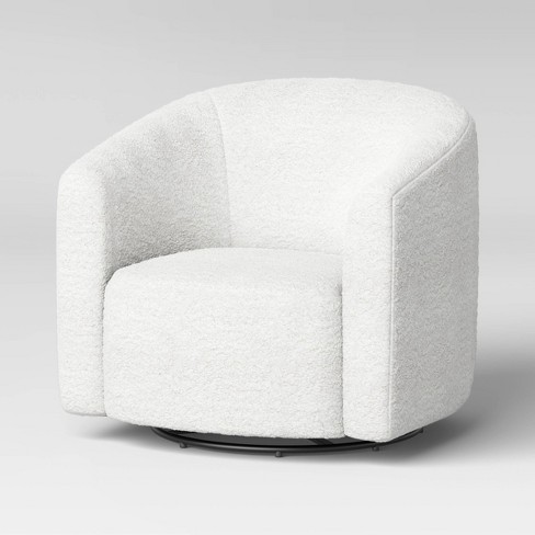 Target sherpa store swivel chair