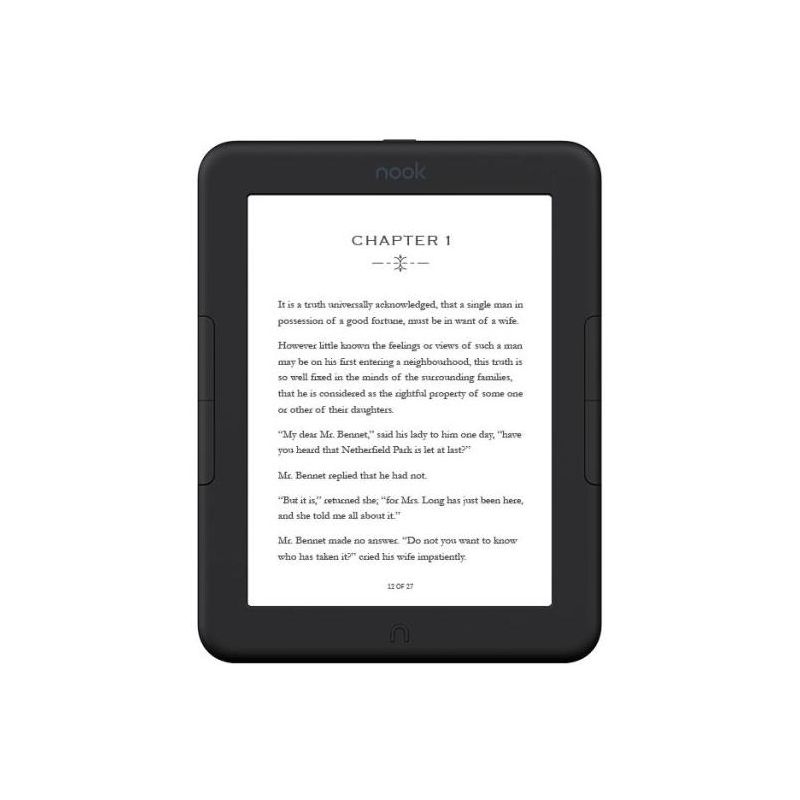 Barnes & Noble NOOK Glowlight 4e eReader | 6" Touchscreen | 8GB | Black | BNRV1000, 2 of 9