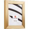 Modern Aesthetics 150 Brushed Gold Picture Frame, Set of 4 - 3 of 4