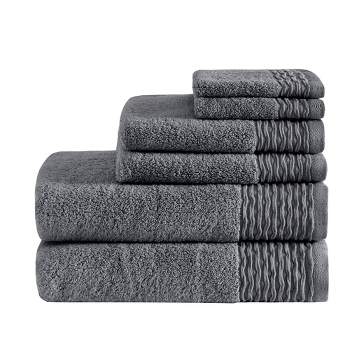 Rifz GOI131312CG GOI Collection Washcloths, Charcoal Grey - Pack of 12, 1 -  Smith's Food and Drug