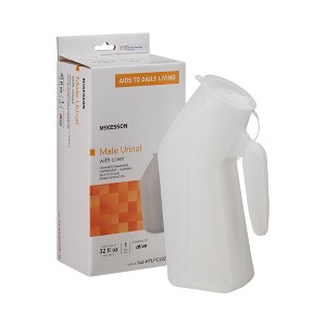 McKesson Male Urinal 32 oz. / 946 mL White - 1 of 2