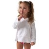 Gerber Baby and Toddler Girls' Hooded Kangaroo Pocket Terry Swim Coverup - 2 of 4